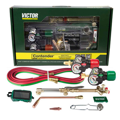 Victor 0384-2130 Contender 540/510 Edge 2.0, Acetylene Cutting Torch Outfit