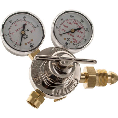 Miller Smith 31-50-580 Argon CO2 Mix Single Stage Flow Gauge Regulator, CGA 580