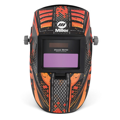 Miller 291189 Classic Series Auto Darkening Welding Helmet with ClearLight Lens, Hex