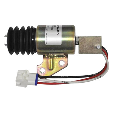 Miller 208106 Solenoid, Fuel/Shutdown w/Mtg Bkt