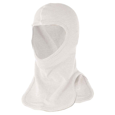 Black Stallion NH300 Nomex Knit Balaclava with Front and Back Drapes