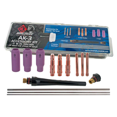 CK AK-3 TIG Accessory Kit, 3 Series