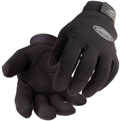 Black Stallion 99PLUS-BLK ToolHandz Plus Original Mechanics Gloves, Black, X-Large