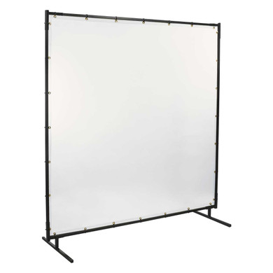 Steiner 539-8X8 Protect-O-Screen Classic with Clear Vinyl Welding Curtain with Frame