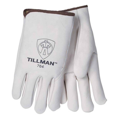 Tillman 764 Heavy Duty Top Grain Cowhide Drivers Gloves, Medium