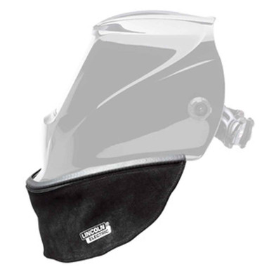 Lincoln Electric KP3730-1 Helmet Bib, Grain Leather with Press Fit Seal