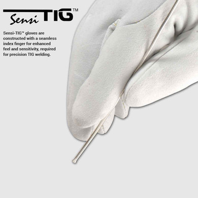 Steiner 0223 SensiTIG Premium Grain Sheepskin Unlined TIG Welding Glove, X-Large