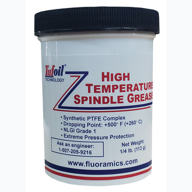 Fluoramics 8800012 High Temperature Spindle Grease 113 G Jar (Net Wt 4 Oz)