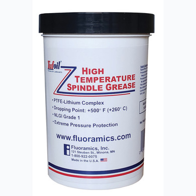 Fluoramics 8800014 High Temperature Spindle Grease 453 G Jar (Net Wt 16 Oz)