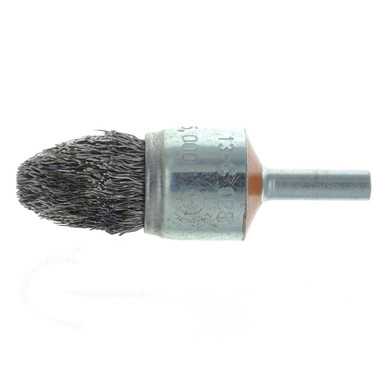 Walter 13C028 3/4" Mounted Wire Brush .014 Conical with Crimped Wire for Steel