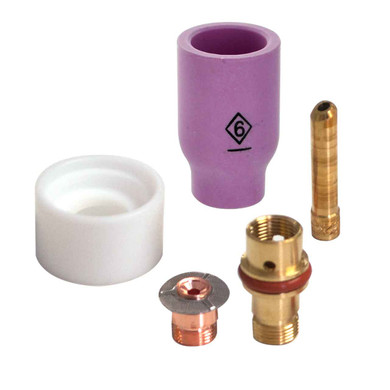 CK D4GS332 Gas Saver Kit, 3/32", Alumina Cup, 4 Series