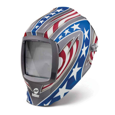 Miller 271336 Helmet Shell Only, Stars & Stripes (Infinity)