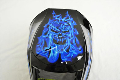 Miller 241459 Helmet Shell Only, Blue Rage (Performance)