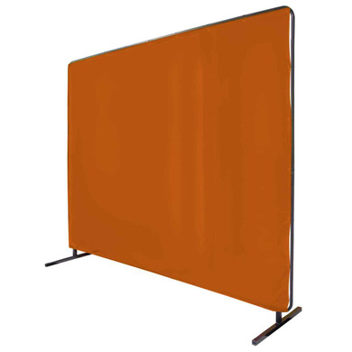 Black Stallion 6X8VF1-ORA QuickFrame Standard Screen & Frame, Saf-Vu 4 Mil Vinyl, 6x8, Orange