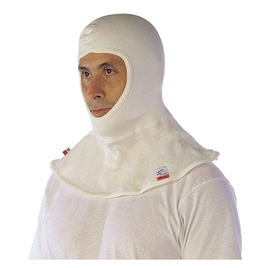 Black Stallion NH200 Nomex Double Layer Knit Balaclava with Neck Drape