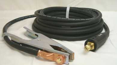 1/0 Welding Cable Lead 25 Foot Negative Lead Clamp