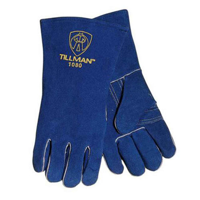 Tillman 1080 14" Premium Split Cowhide Lined Welding Gloves, Large