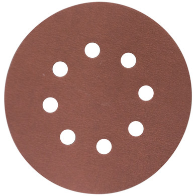 United Abrasives SAIT 36565 5" 3S Hook and Loop Paper Discs with 8 Vacuum Holes 220C Grit, 50 pack