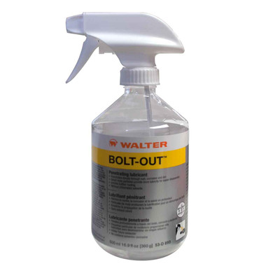 Walter 53L332 Empty Refillable BOLT-OUT Trigger Sprayer Bottle 500ml / 16.9 fl. oz.