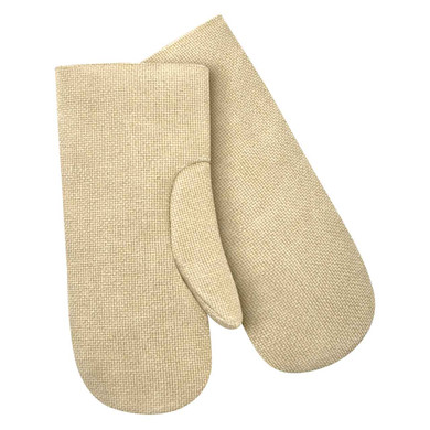 Steiner 07115 Z-Flex Plus Vermiculite Coated Fiberglass Thermal Protective Mittens Wool Insulated Lining 14" OSFM