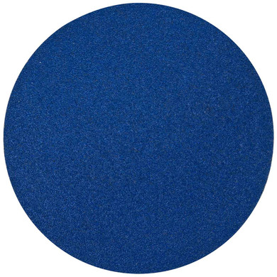 Norton 66261138323 12” BlueFire R821P Zirconia Alumina Large Diameter Cloth PSA Discs, Coarse, 80 Grit, 25 pack