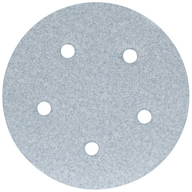 Norton 66261140517 5 In. Dry Ice A975 No-Fil Ceramic Alumina Paper Hook & Loop Vacuum Discs, Coarse, P80 Grit, 50 pack