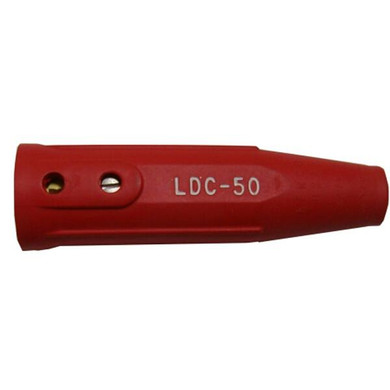 Lenco 05437 LDC-50 Red Female Dinse Cable Connector