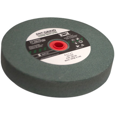 United Abrasives SAIT 28105 6x1x1 GC120 Green Silicon Carbide General Purpose Bench Grinding Wheel