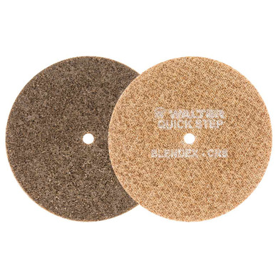Walter 07R602 6" Quick-Step Blendex Surface Conditioning Discs Non-Woven Coarse Grit Tan, 10 pack