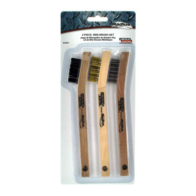 Lincoln Electric K3189-1 Three Piece Mini Brush Set