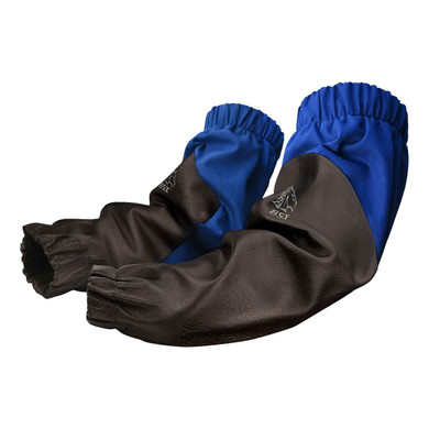 Black Stallion BSX BX-19P Hybrid Blue FR /Black Reinforced Grain Pigskin Sleeves