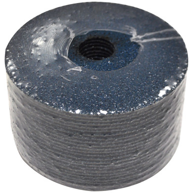 United Abrasives SAIT 59424 4-1/2x7/8 Blue Line Zirconium Z Series Aggressive Grinding Fiber Discs 24 Grit, 20 pack