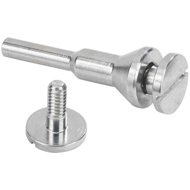 Walter 11L007 1/4" Shaft Flush Mounting Mandrel for 2" and 3" Zip and Flexcut Wheels with 1/4" or 3/8" Arbor