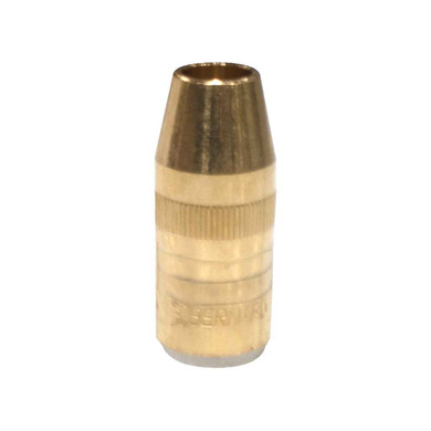 Bernard NS-1200B Nozzle, Centerfire, Slim, 1/2 Orifice, Flush, Brass, 10 pack