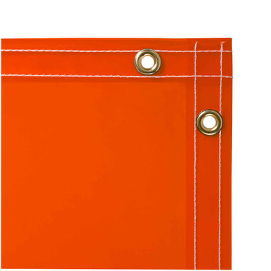 Steiner 338-6X8 6x8 ft ArcView Orange Transparent FR Vinyl Welding Screen