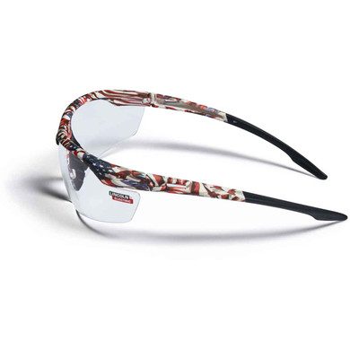 Lincoln Electric K4676-1 Axilux USA Camo Safety Glasses, Clear Anti-Fog/Scratch Lens