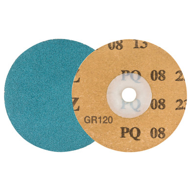 Walter 04D212 2" Twist Quick Change Topcut Finishing Discs Zirconia Alumina Sanding Discs 120 Grit Tan, 50 pack