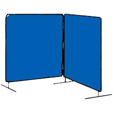 Tillman 6042066 6x6 ft Blue Vinyl Welding Curtain with Frame