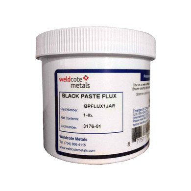 Black Paste Flux 1 Pound Jar
