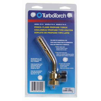 TurboTorch 0386-0860 TP-10 Pencil Flame Propane Torch