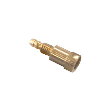 Miller 272412 Rcpt, Tw Lk Brass Power/Gas Female w/ Ring