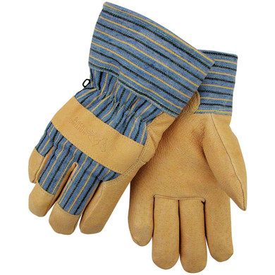 Black Stallion 5LP Grain Pigskin Palm Winter Work Gloves, X-Large