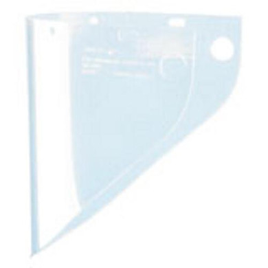 Fibre Metal 4199CL Faceshield Window, 9-3/4" X 19" X .060" Clear, Extended View, 12 pack