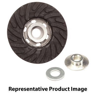 United Abrasives SAIT 95017 7"x5/8-11" Thread Spiralcool Backing Pad for Resin Fiber Discs Soft Density