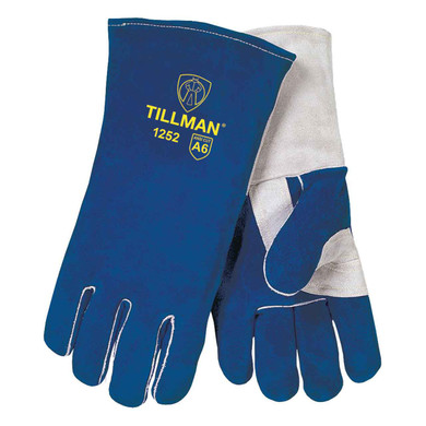 Tillman 1252 Premium Side Split Cowhide Stick Gloves, X-Large