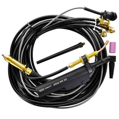 CK CWH2312 Hand Held Cold Wire TIG Torch Kit, 300A, 12.5', Triflex, .035" Hard, CWH2312-035H