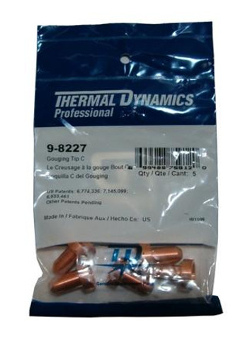 Thermal Dynamics 9-8227 Gouging Tip "C", 5 pack