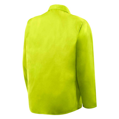 Steiner 1070 FR Cotton Welding Jacket, 30" 9 oz, Lime, Small