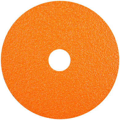 Norton 69957370200 5 x 7/8 in. BlazeX F970 Premium Ceramic Alumina Fiber Discs, 80 Grit, Coarse, 25 pack