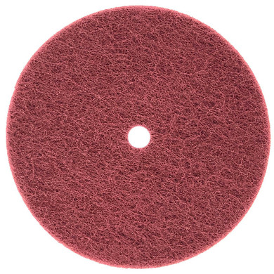 United Abrasives SAIT 77165 6" Pedestal Grinder Non-Woven Sand-Light Discs with Arbor Hole Very Fine Grade, 10 pack